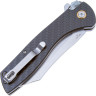 Складной нож CJRB KICKER J1915-CF черный